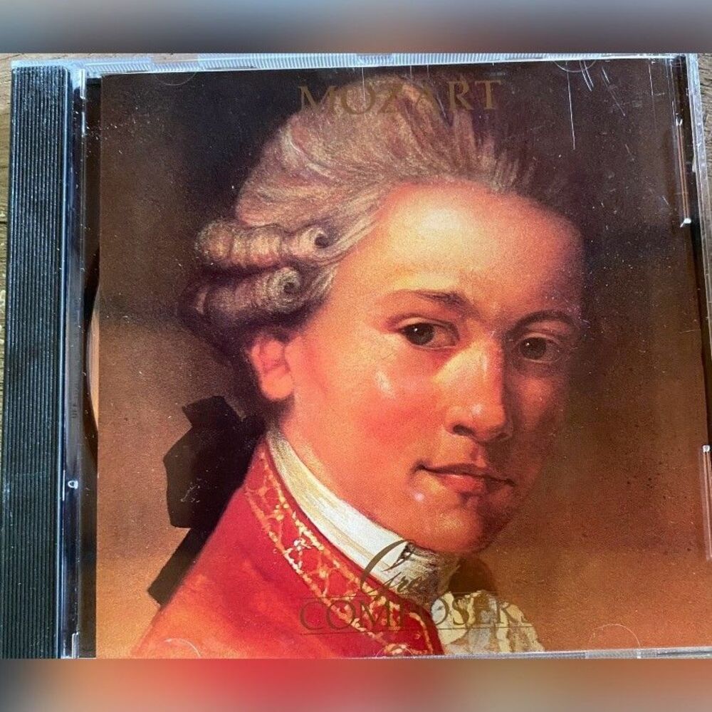Mozart CD Great Composers Time Life Philips Classical Piano Orchestra 1980s